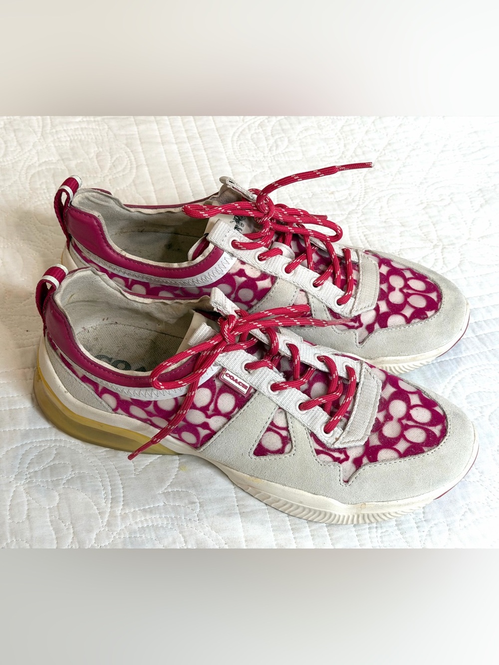 Coach CITYSOLE Runner Sneakers Hyacinth Women’s Size 10B EU 40.5 Athletic